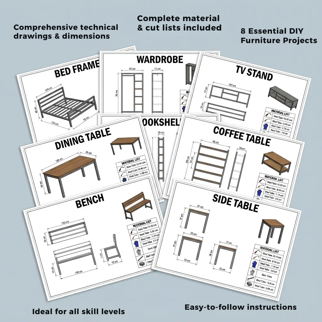 600+ Metalworking Project Plans