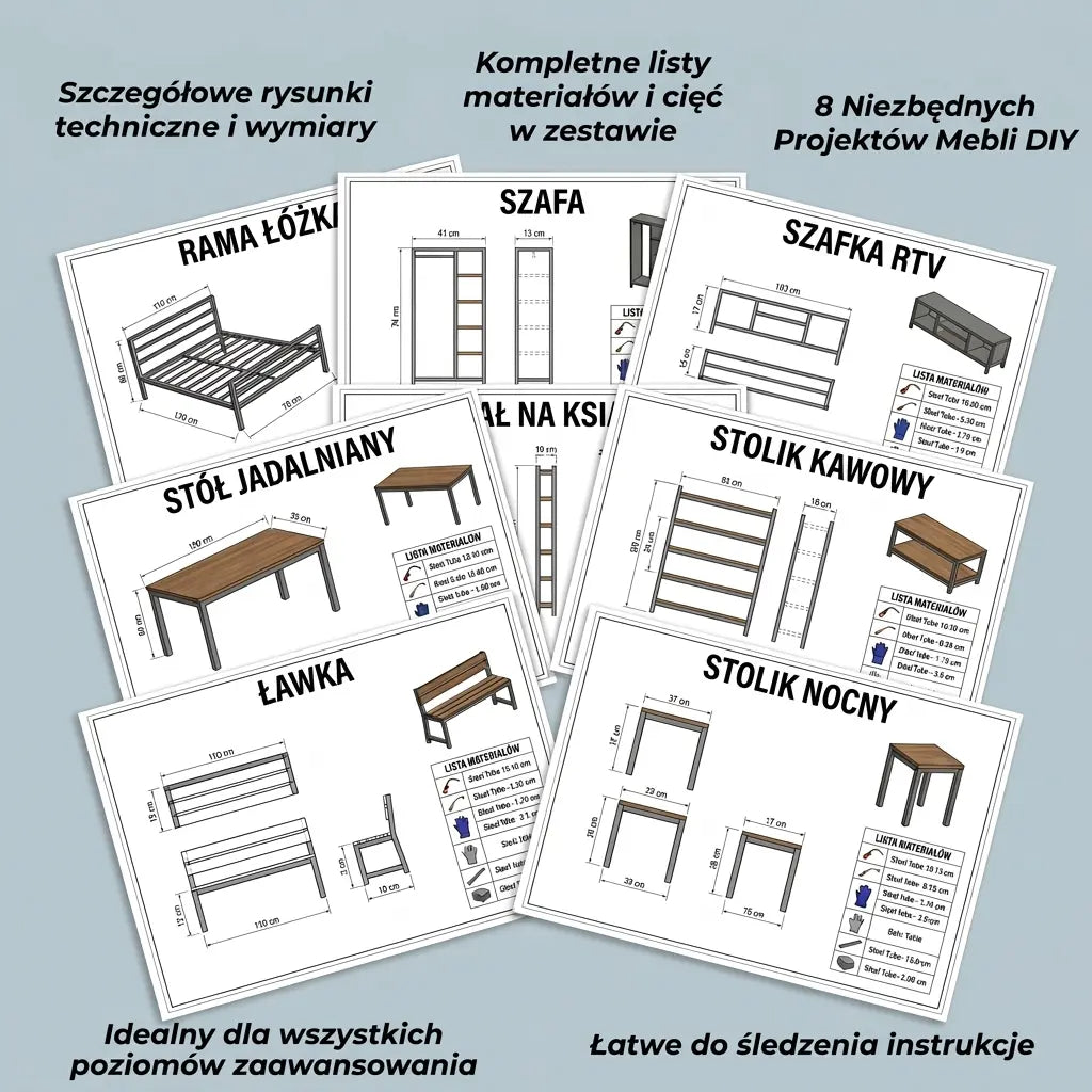 600+ Planów Projektów Metalurgicznych (PL)