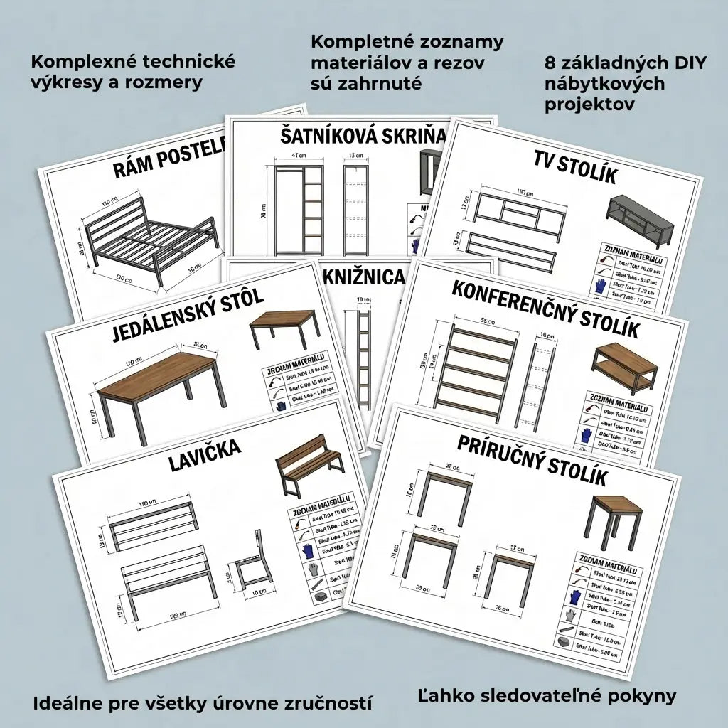 600+ Plánů Kovářských Projektů (CS)