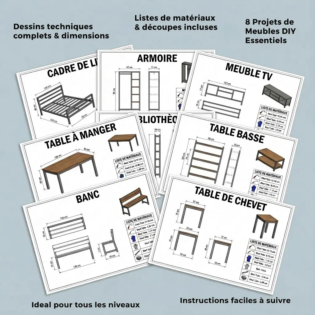 600+ Plans De Projets Métal (FR)