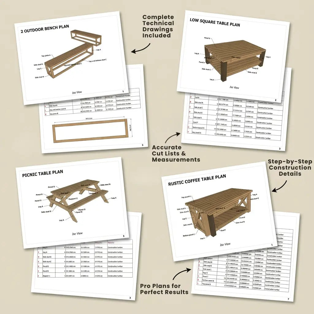 100+ Woodworking Projects