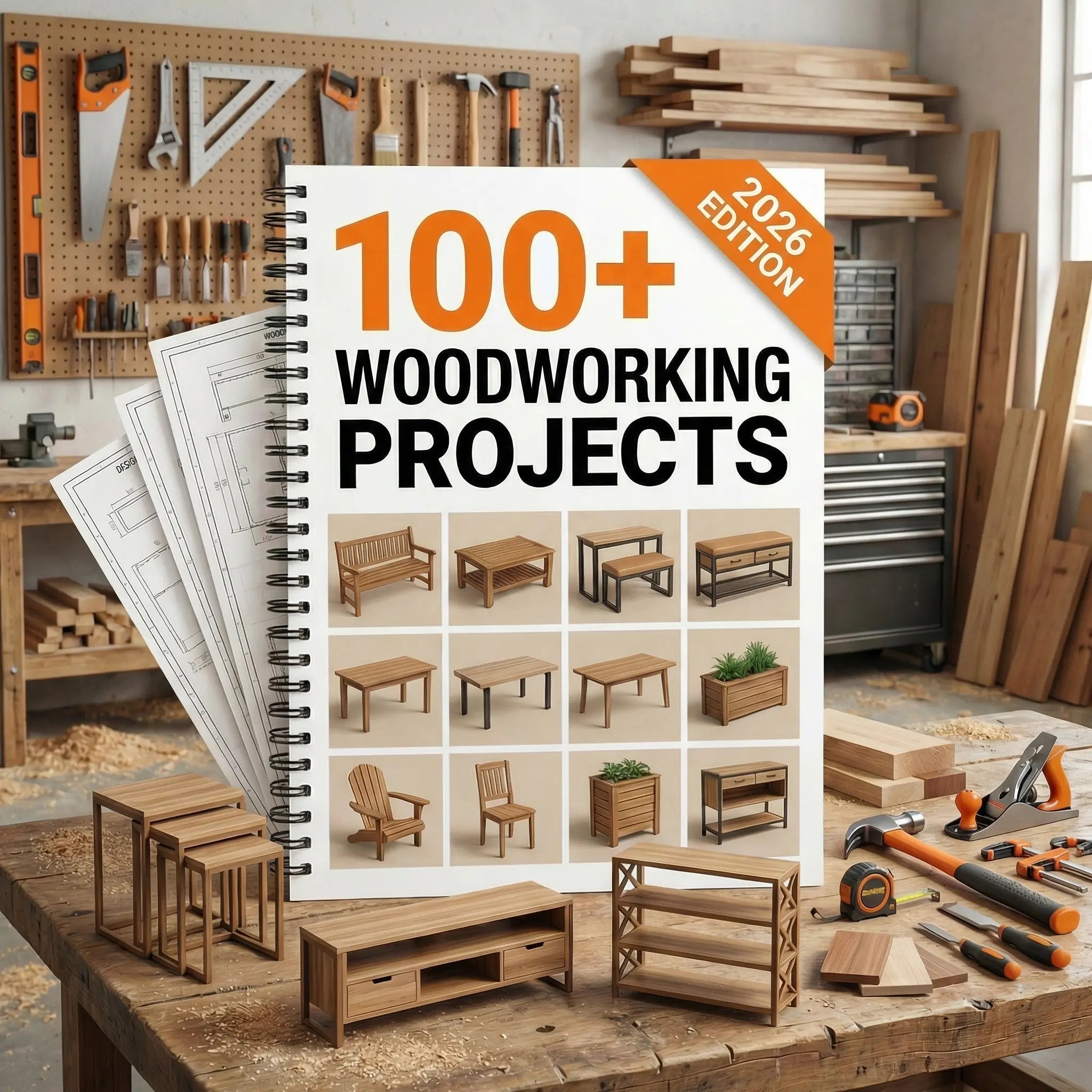 100+ Woodworking Projects