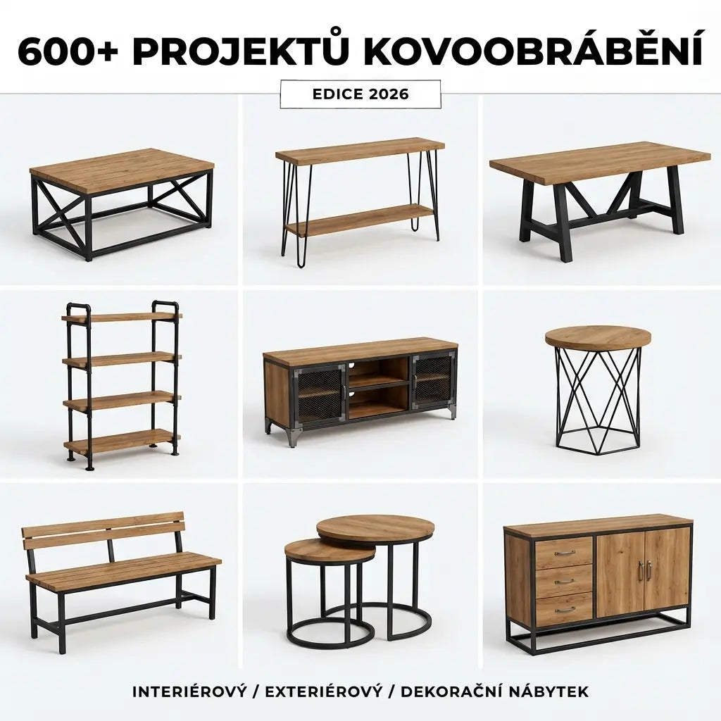 600+ Plánů Kovářských Projektů (CS)