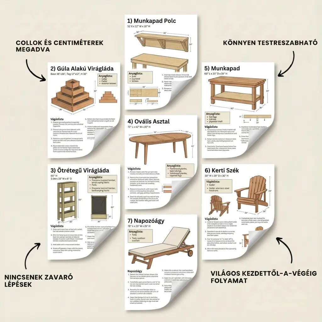 100+ Asztalos Projekt (HU)
