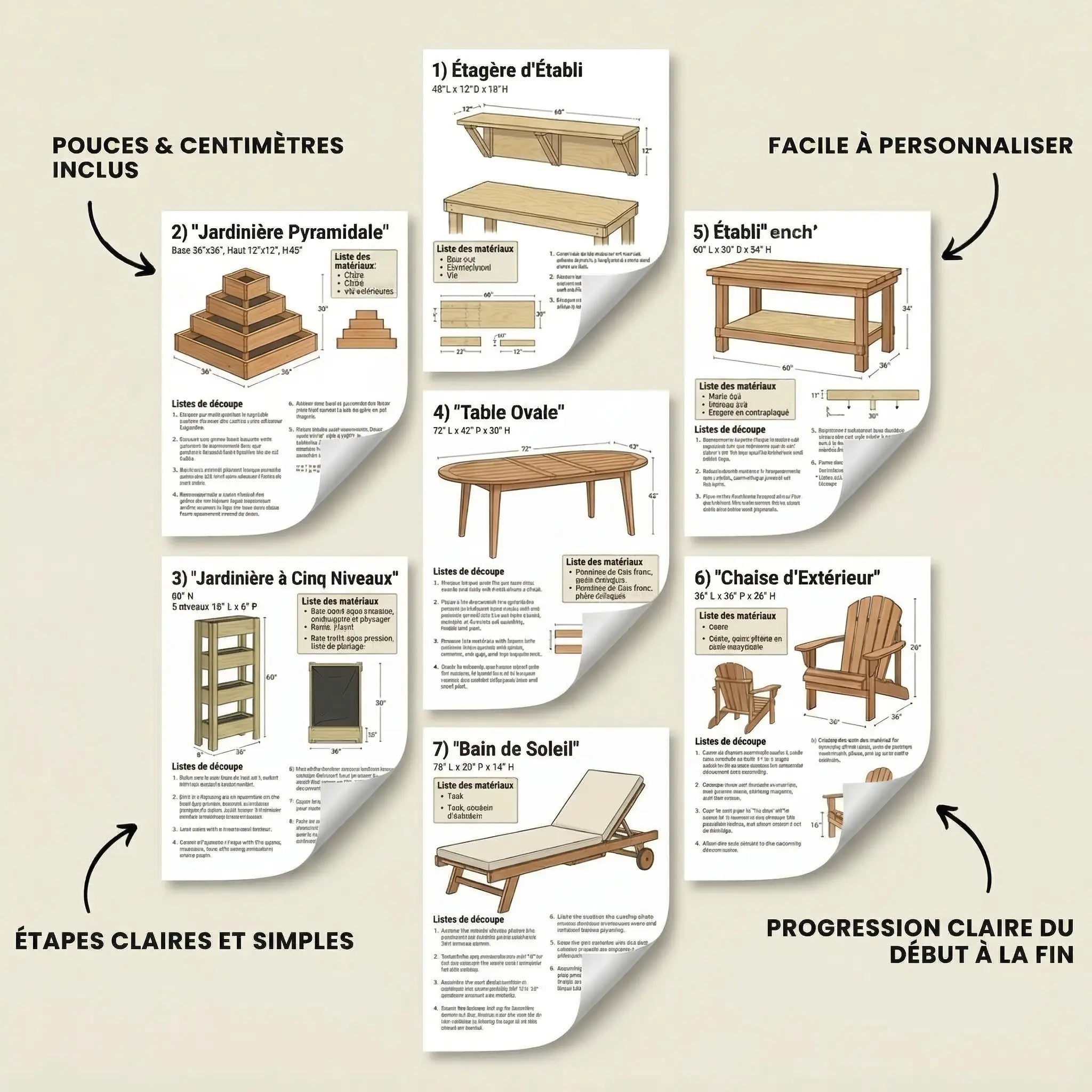100+ Projets De Menuiserie (FR)