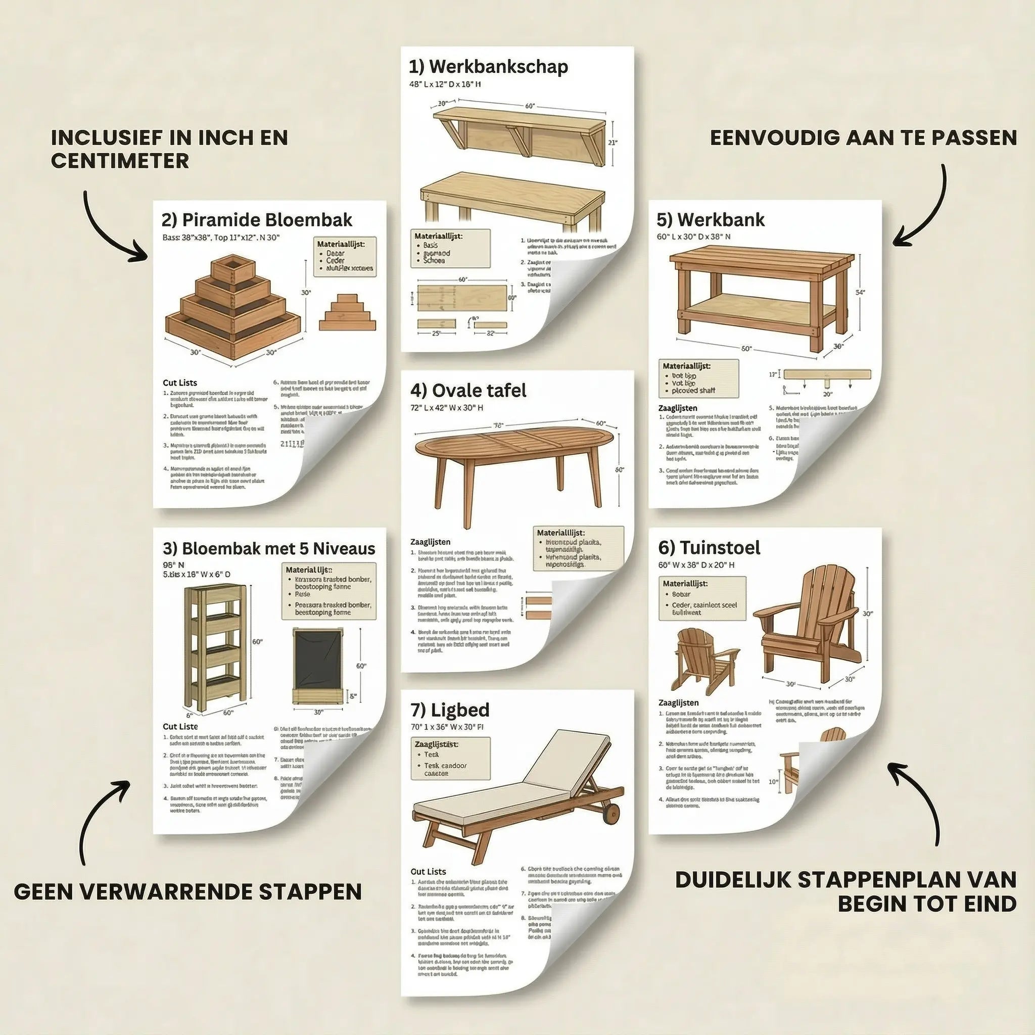 100+ Houtbouw Projecten (NLD)