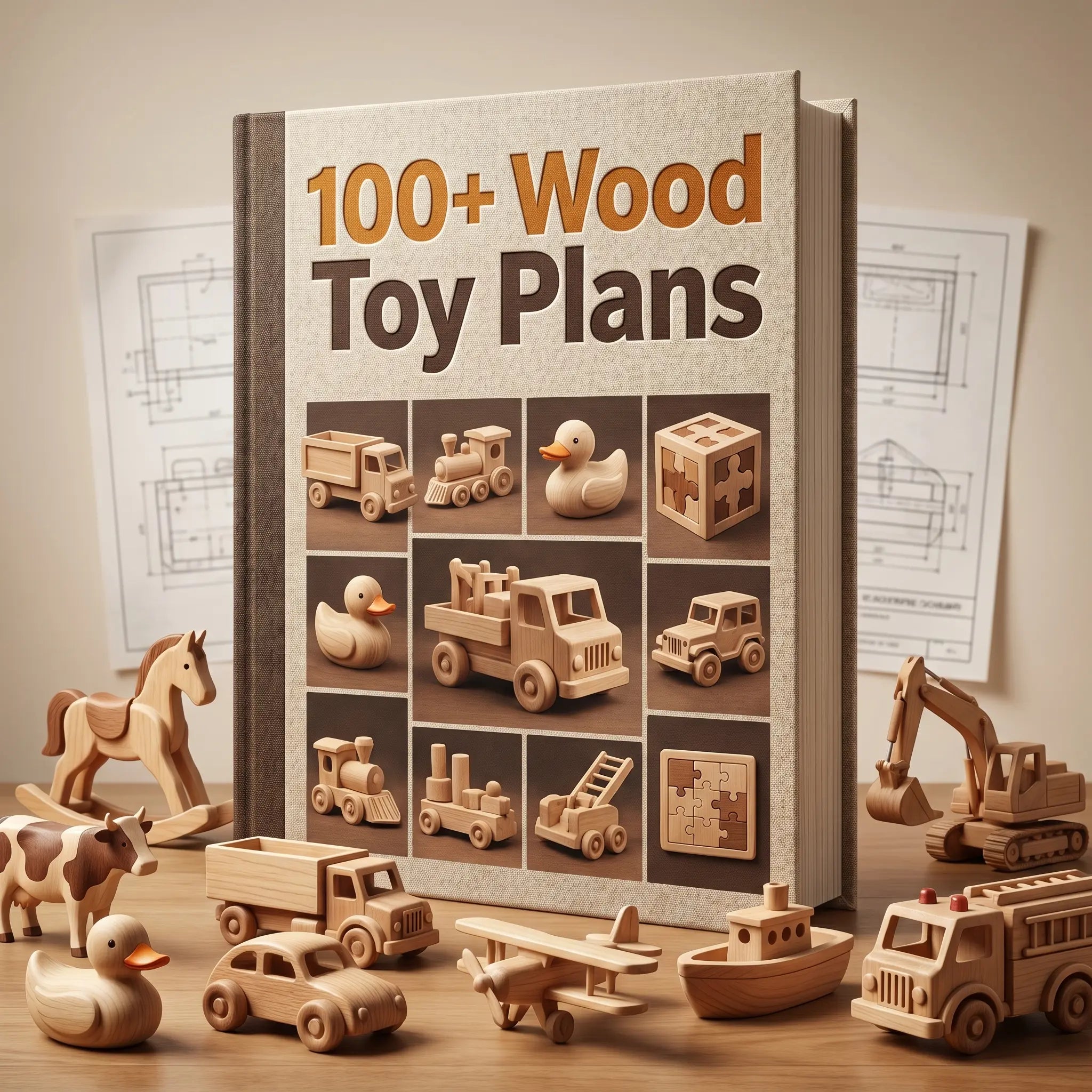 100+ Wood Toy Plans Collection