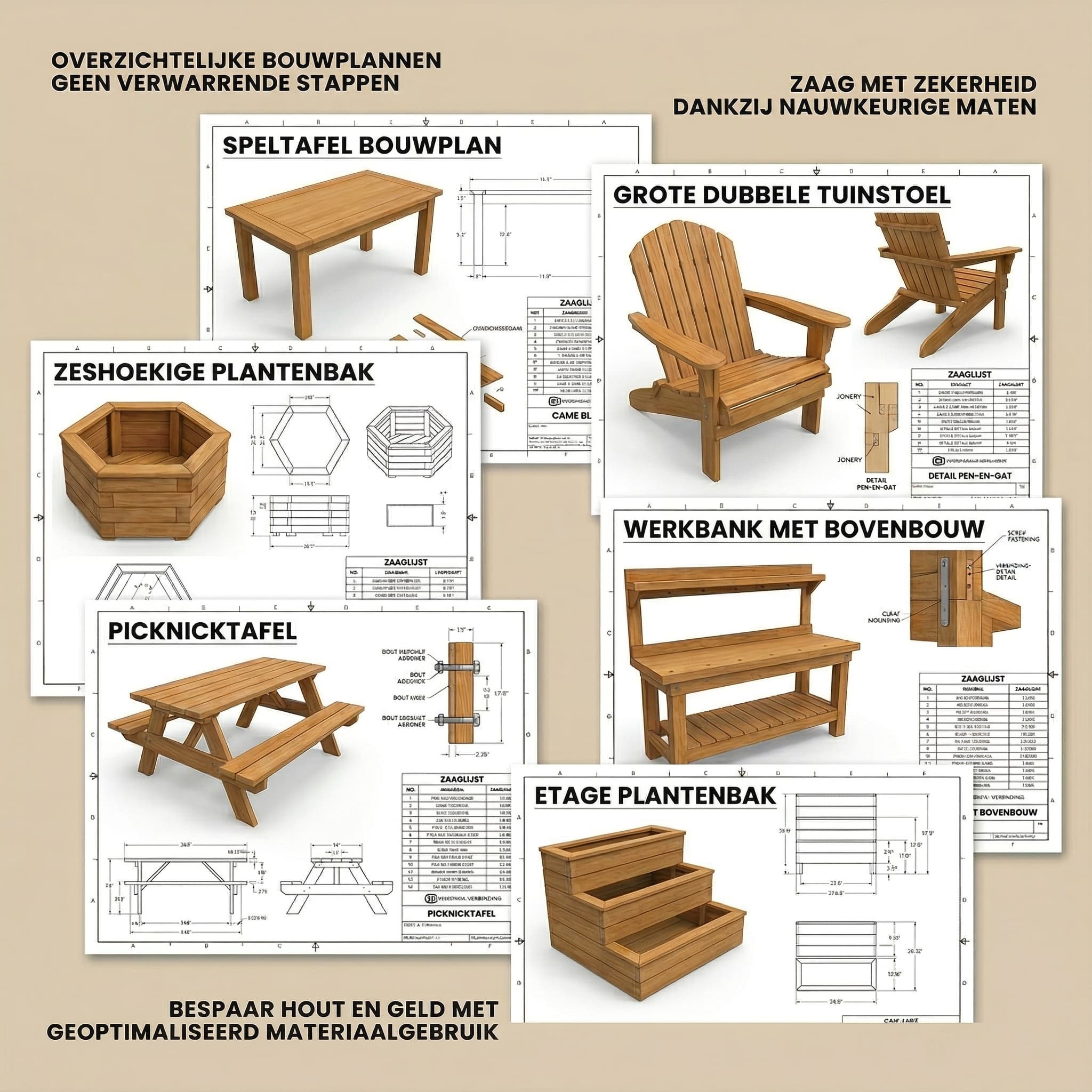 100+ Houtbouw Projecten (NLD)