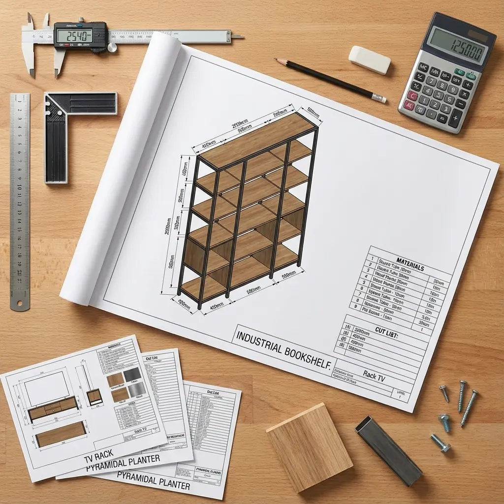 700+ Wood & Metal DIY Project Plans