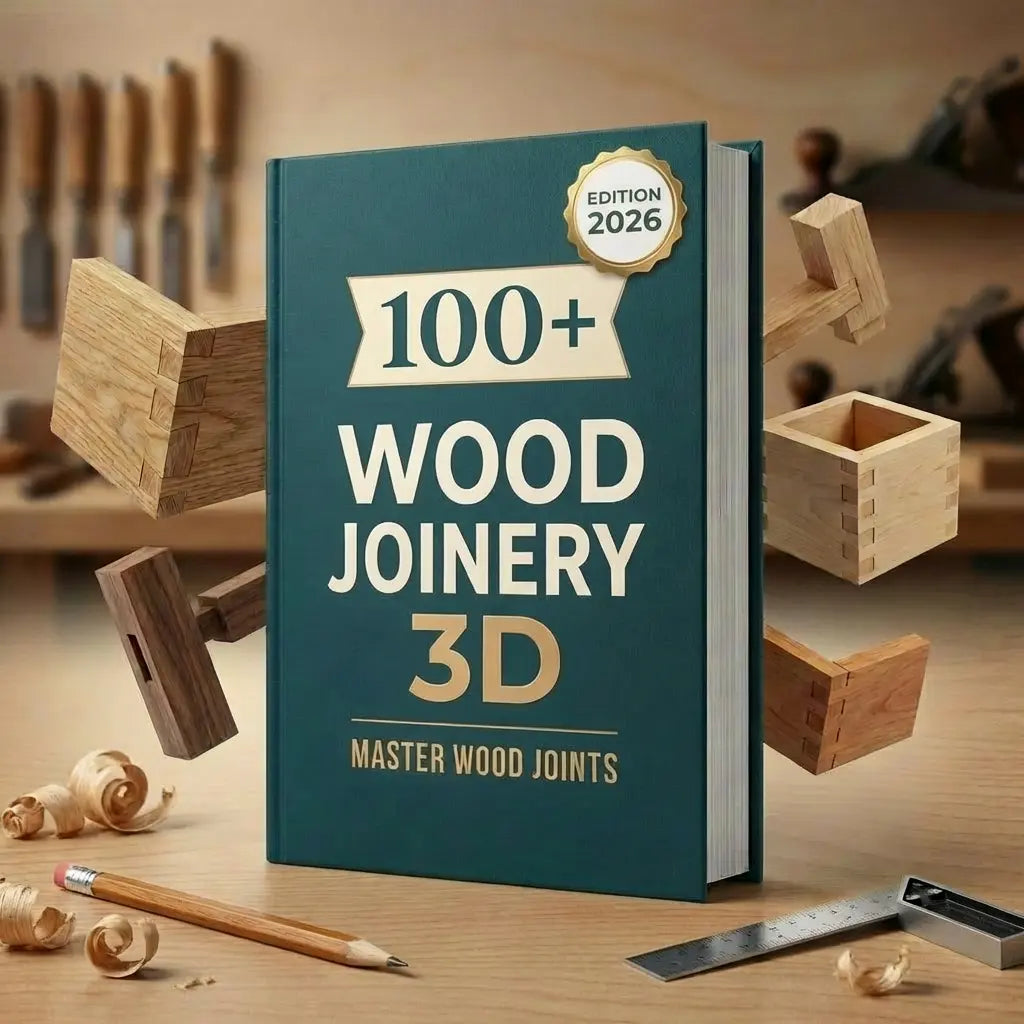 100+ Wood Joinery 3D Model Collection