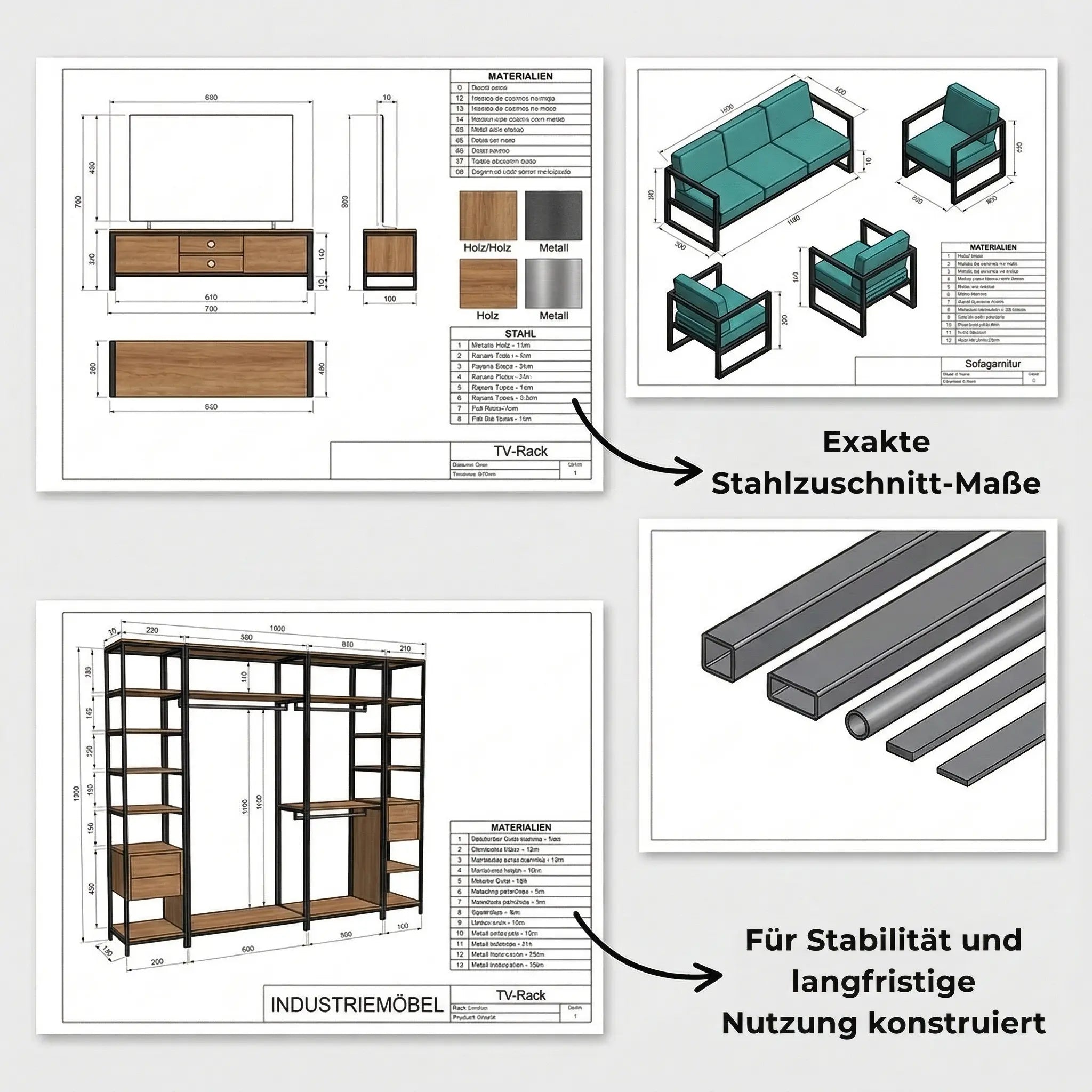 600+ Metallbau Projekte (DE)