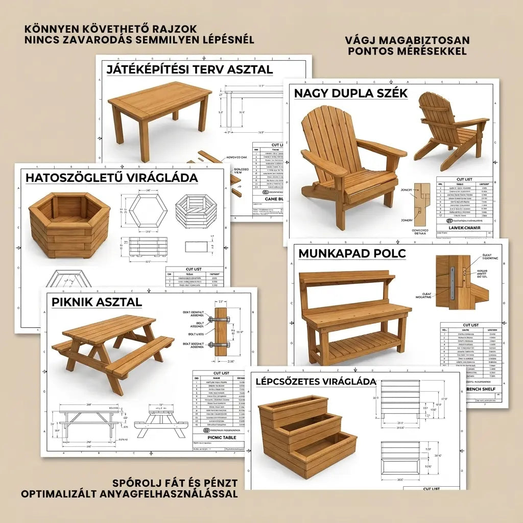 100+ Asztalos Projekt (HU)
