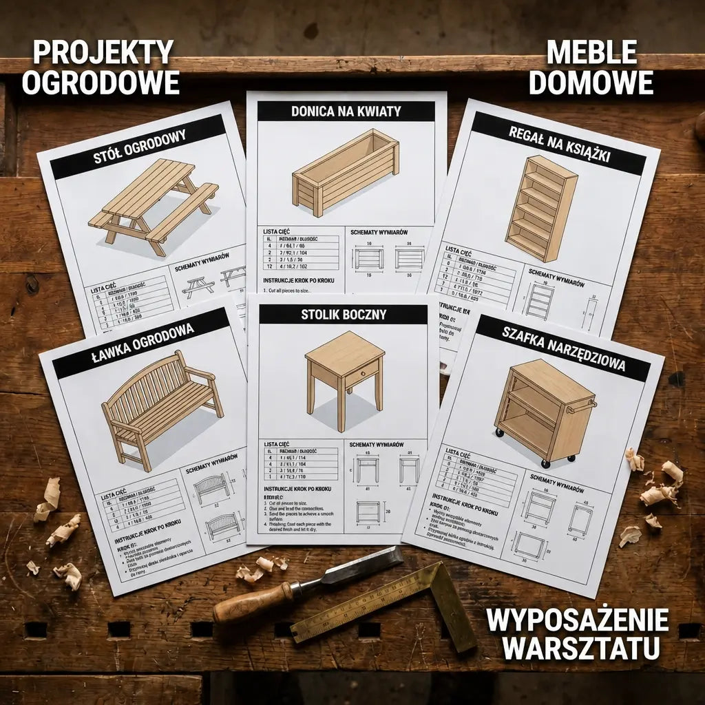 100+ Projektów Stolarskich (PL)