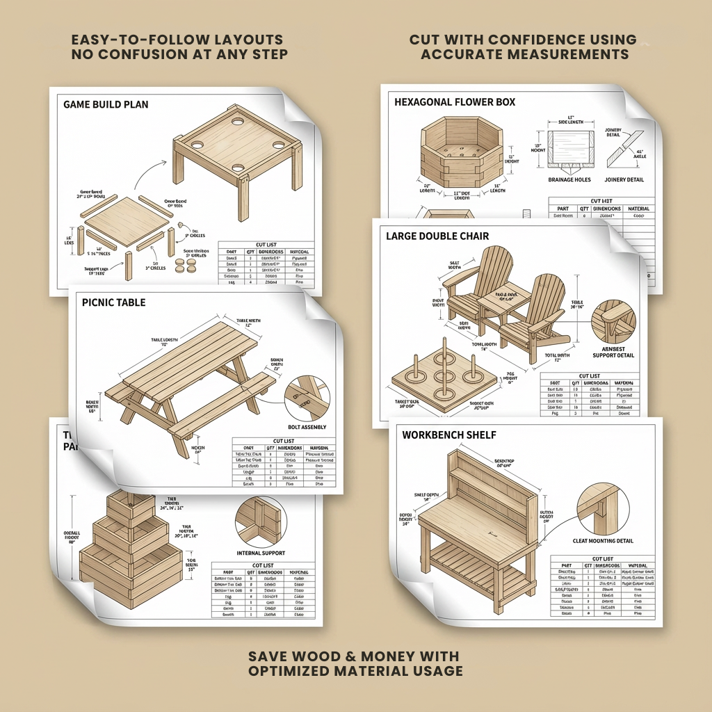 The Complete Craftsman Collection - 100+ Woodworking Projects