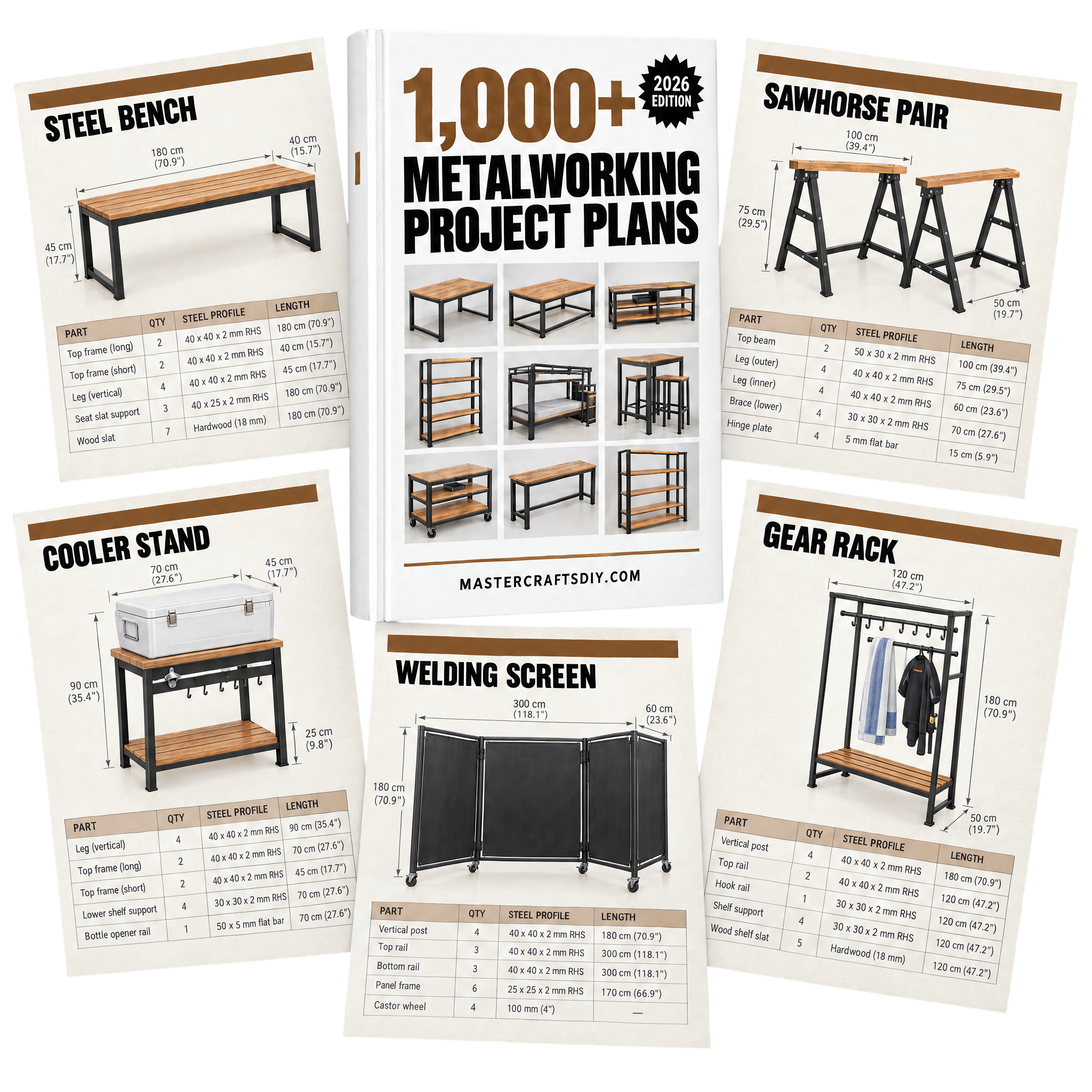 1000+ Metalworking Project Plans