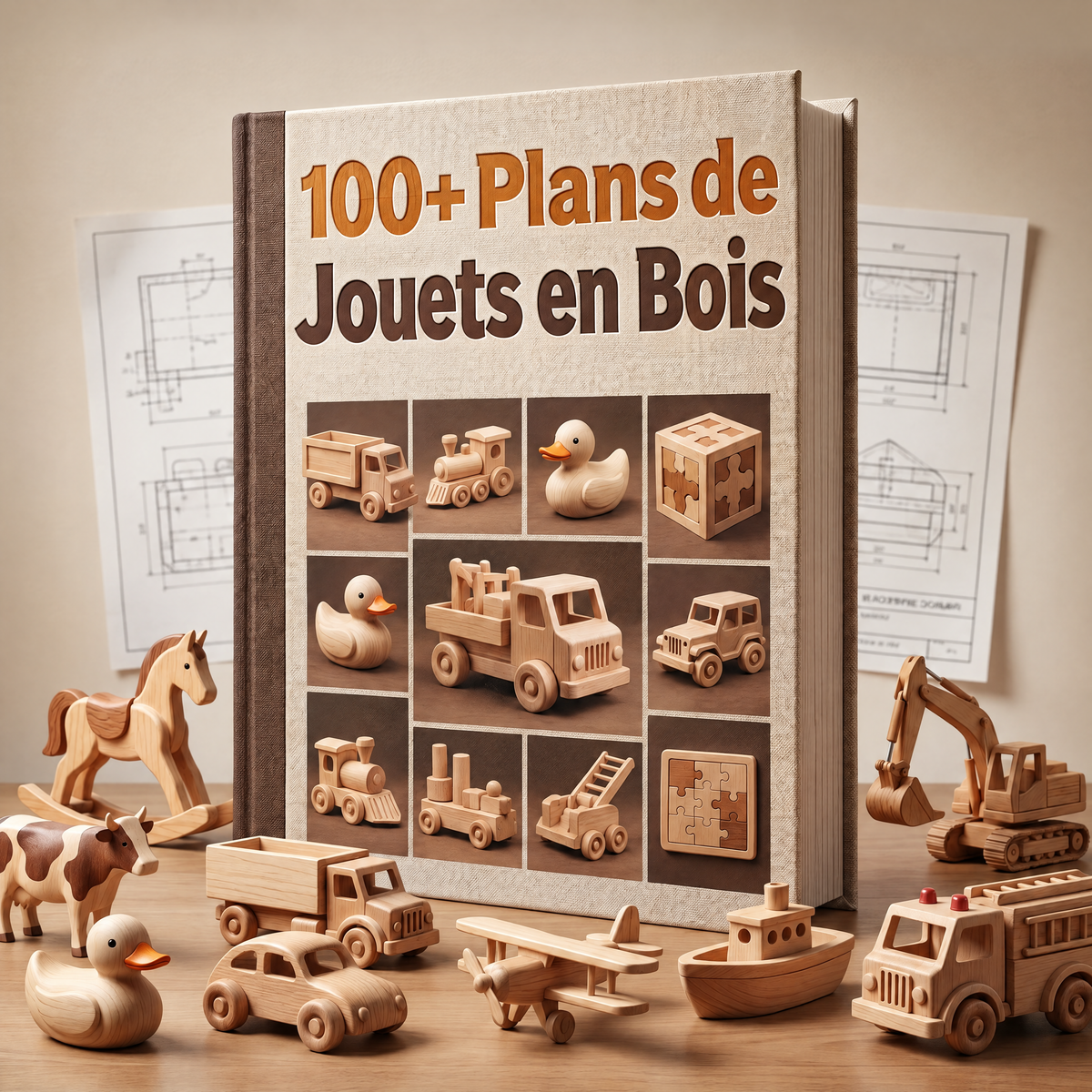 100+ Plans de Jouets en Bois