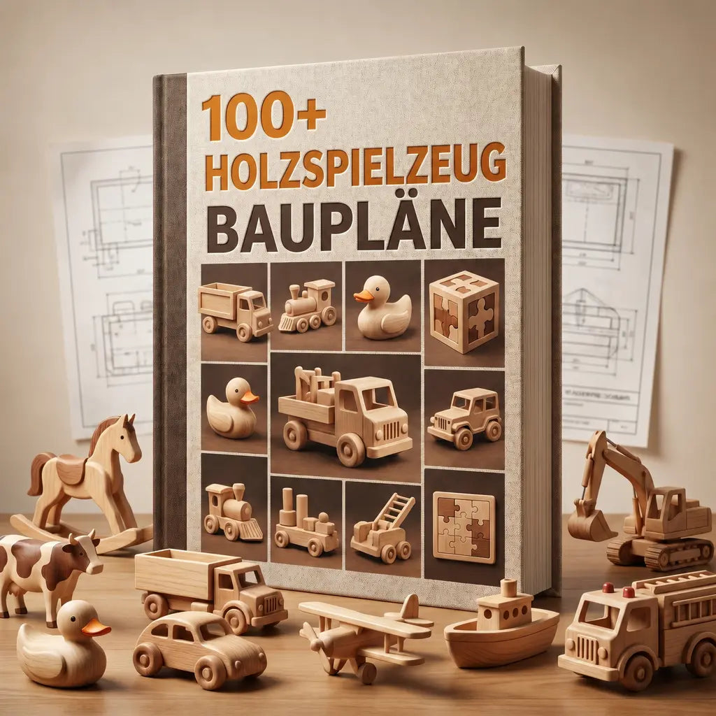 100+ HOLZSPIELZEUG BAUPLÄNE (DE)