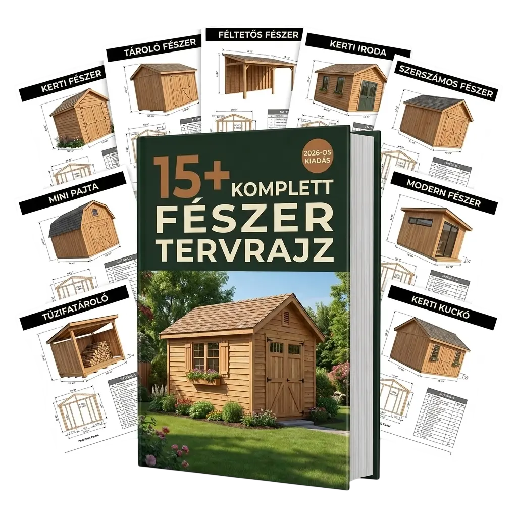15+ Komplett Fészer Tervrajz (HU)