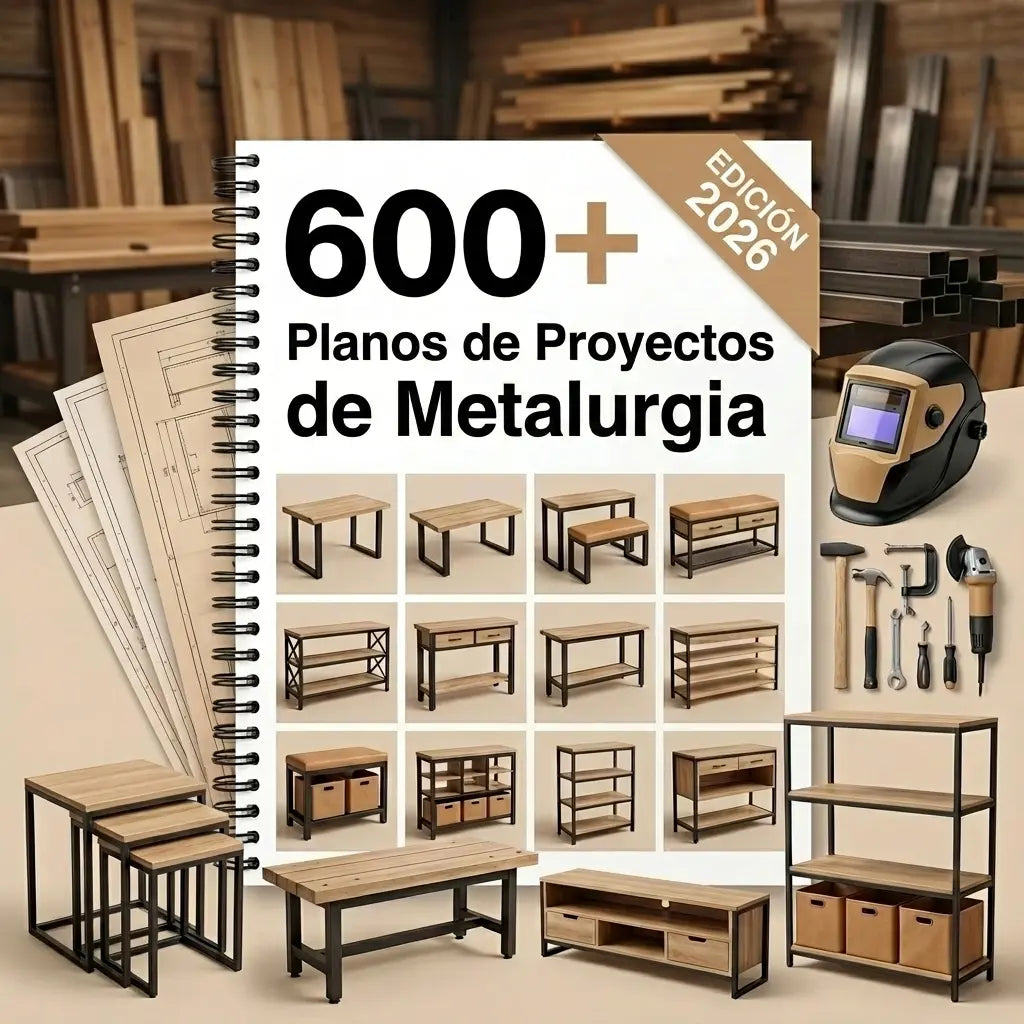 600+ Planos de Proyectos de Metalurgia (ES)