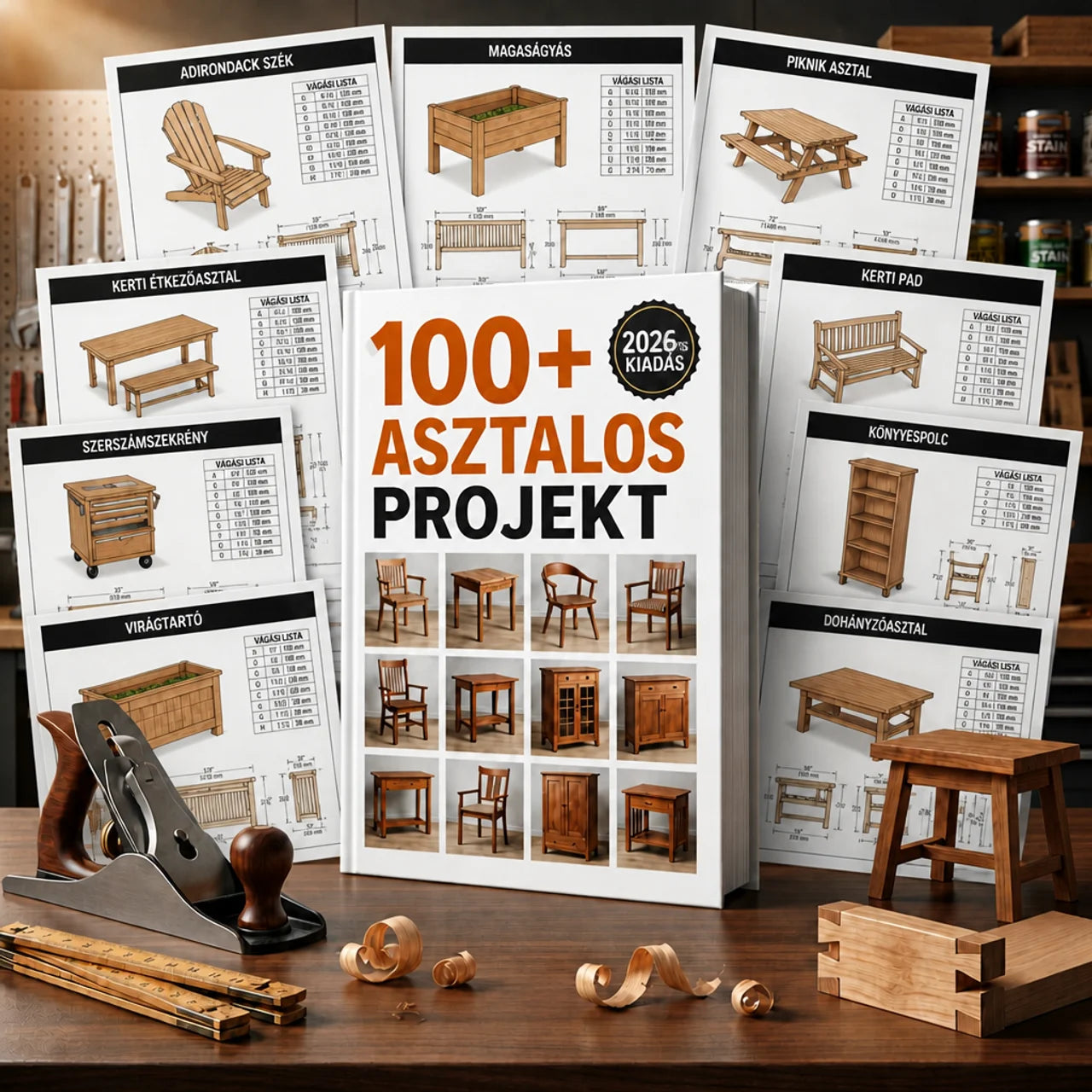 100+ Proyecto de Carpintero (HU)