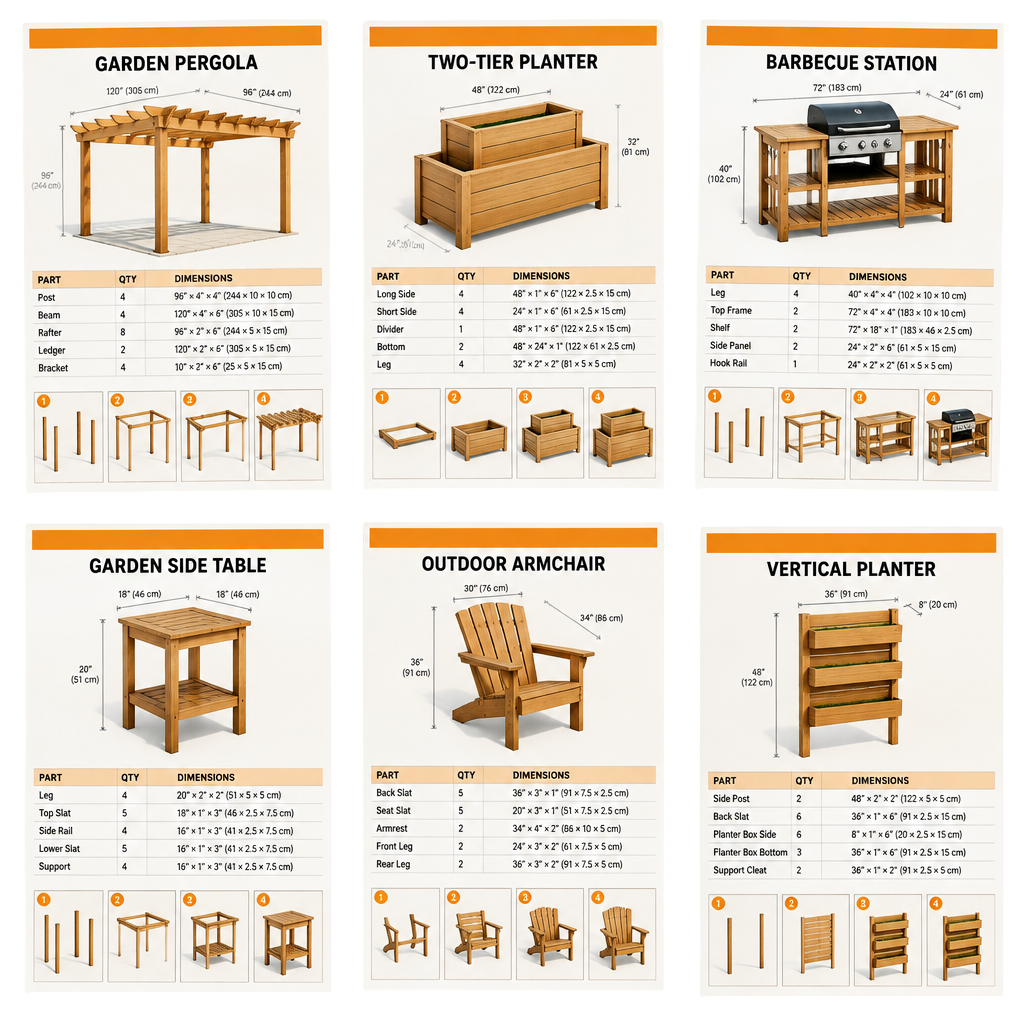 500+ Woodworking Projects